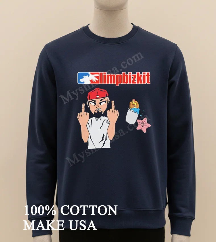 Limp Bizkit Fred Durst Hot Dog Water Starfish funny america t-shirts - long sleve shirt Limp Bizkit Fred Durst Hot Dog Water Starfish Shirt Long Sleve Shirt