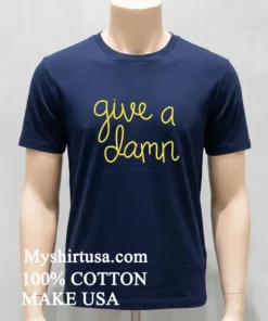 Lingua Franca Give A Damn Letter Shirt
