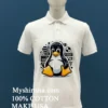 Linux Tux World Shirt White T Shirt