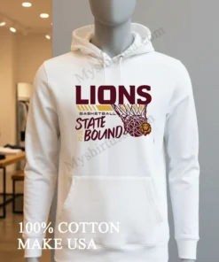 Lions Basketball State Bound 25 26 Team Spirit funny america t-shirts