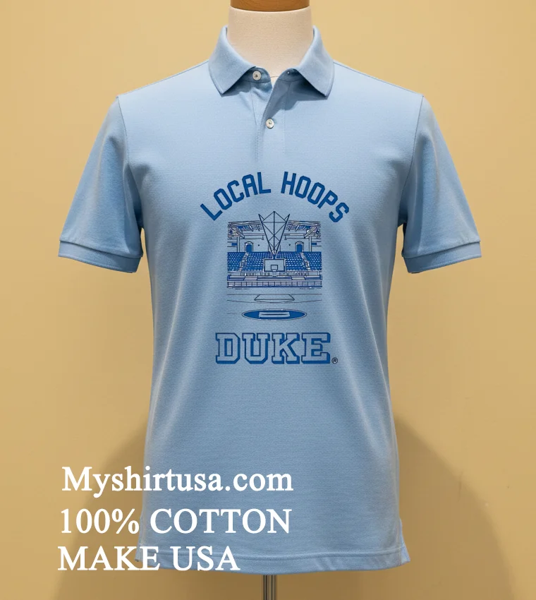 Local Hoops Duke Shirt Blue Shirt