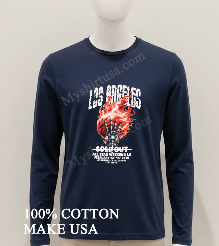 Los Angeles All Star Weekend 2026 Infinity Gauntlet Basketball funny america t-shirts - hoodie-shirt Los Angeles All Star Weekend 2026 Infinity Gauntlet Basketball Shirt Hoodie Shirt 1