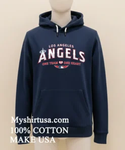Los Angeles Angels One Team One Heart Mlb Shirt