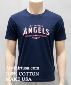 Los Angeles Angels One Team One Heart Mlb Shirt