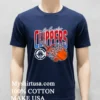 Los Angeles Clippers On Fire Basketball Shirt Navy Shirt