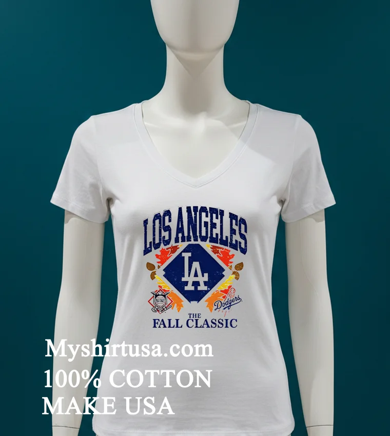 Los Angeles Dodgers Baseball The Fall Classic 2025 Shirt - white-t-shirt Los Angeles Dodgers Baseball The Fall Classic 2025 Shirt White T Shirt