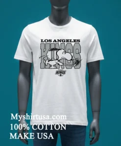 Los Angeles Kings X Snoopy Shirt White T Shirt 3