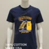 Los Angeles Lakers Bryant Young Kobe Signature Shirt Navy Shirt 1