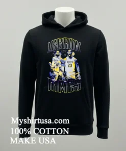 Los Angeles Lakers Lebron James Nba Graphic Night Shirt