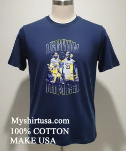 Los Angeles Lakers Lebron James Nba Graphic Night Shirt