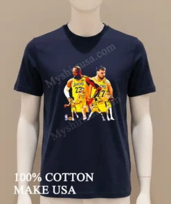 Los Angeles Lakers New Duo 2025 Luka Doncic And Lebron Vintage funny america t-shirts