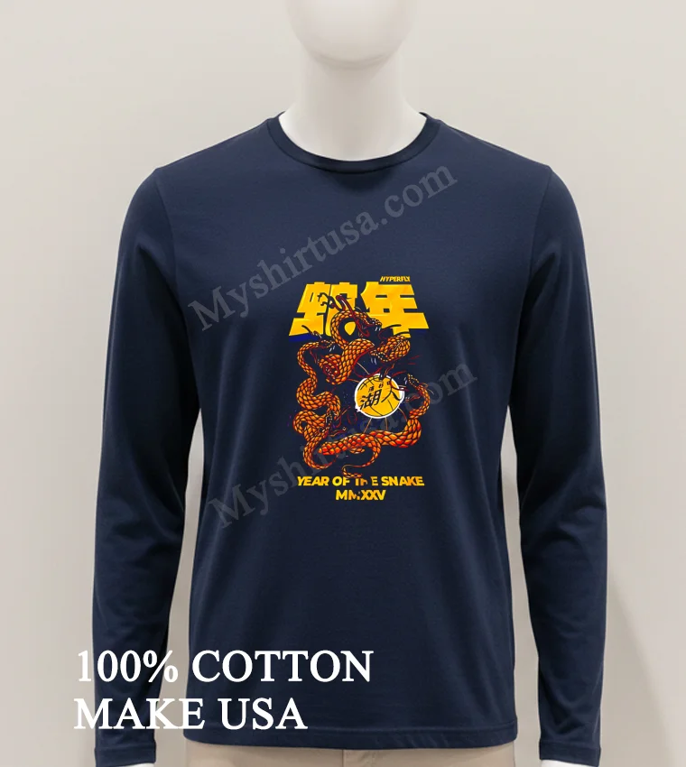 Los Angeles Lakers X Hyperfly Year Of The Snake 2025 Happy Lunar New Year Shirt Hoodie Shirt