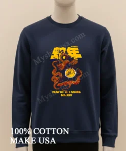 Los Angeles Lakers X Hyperfly Year Of The Snake 2025 Happy Lunar New Year funny america t-shirts