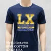 Los Angeles Rams Super Bowl Lx Commemorative Player List Shirt Navy Shirt