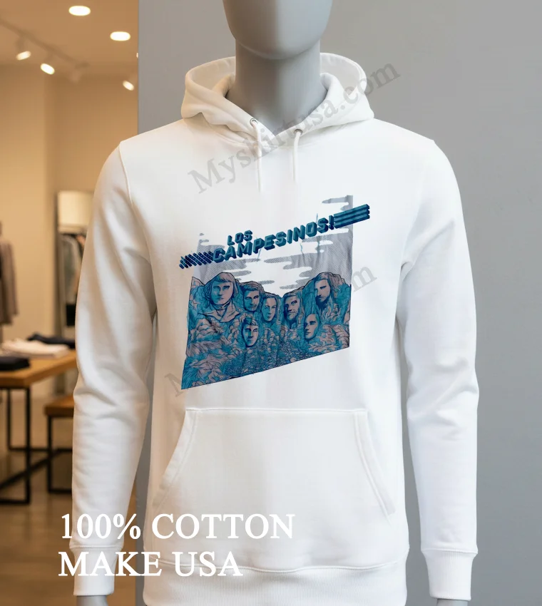 Los Campesinos! Mountain Faces Band Member Graphic funny america t-shirts - hoodie-shirt Los Campesinos Mountain Faces Band Member Graphic Shirt Hoodie Shirt