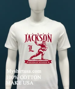 Louisville Football Lamar Jackson Heisman Trophy Shirt