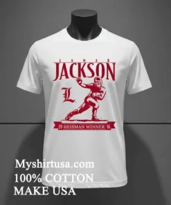Louisville Football Lamar Jackson Heisman Trophy Shirt