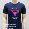 Love American Style The Whistle Shirt Navy Shirt