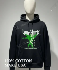 Love Hurts Broken Hearts Don T Stop Beating funny america t-shirts