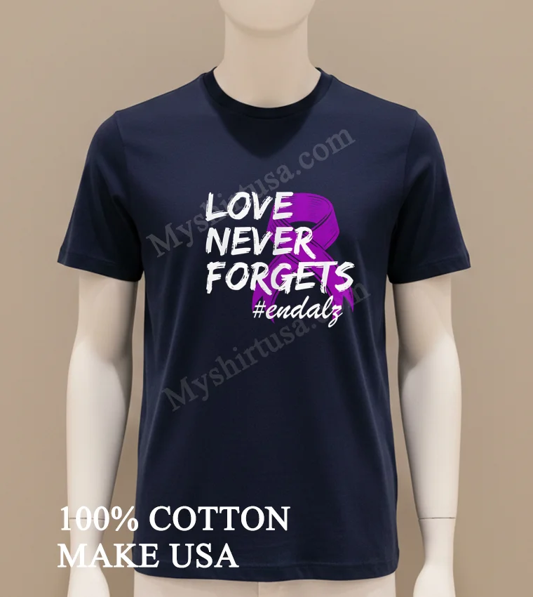 Love Never Forgets Endalz Shirt Navy Shirt