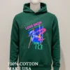 Love Snow Hate Ice Retro 80s Style Neon Skiing Shirt Hoodie Shirt