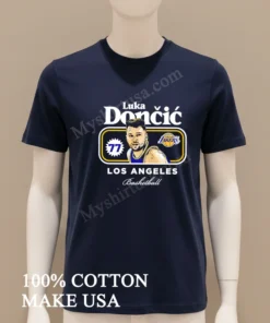 Luka Doncic Los Angeles Lakers Basketball Retro funny america t-shirts