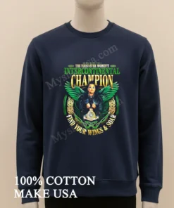 Lyra Valkyria The First Ever Women S Intercontinental Champion Find Your Wings & Soar funny america t-shirts