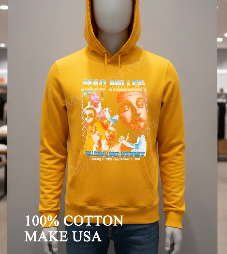 Mac Miller Malcolm James Mccormick Memorial Tribute Rap Graphic Shirt Hoodie Shirt