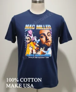 Mac Miller Malcolm James Mccormick Memorial Tribute Rap Graphic Shirt