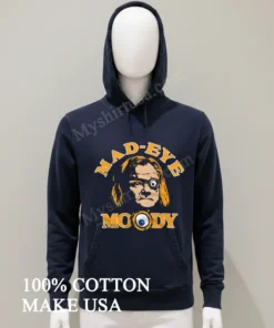 Mad Eye Moody Alastor Moody Harry Potter Character Portrait Graphic Shirt