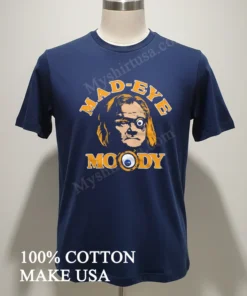 Mad Eye Moody Alastor Moody Harry Potter Character Portrait Graphic Shirt
