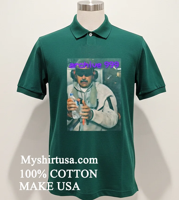 Maduro Archive 999 Poster Shirt - green-shirt Maduro Archive 999 Poster Shirt Green Shirt