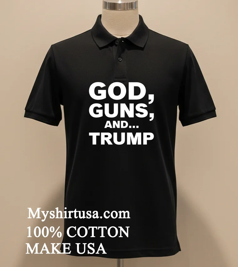 Maga Voice God Guns And Trump Shirt - balck-shirt Maga Voice God Guns And Trump Shirt Balck Shirt 2