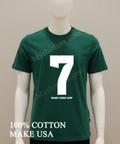 Major League Camp Number 7 funny america t-shirts