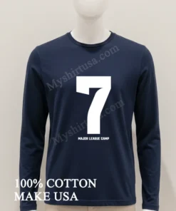 Major League Camp Number 7 funny america t-shirts