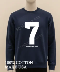 Major League Camp Number 7 funny america t-shirts