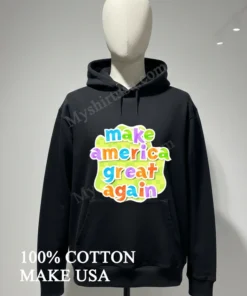 Make America Great Again Colorful Bubbles Graphic Text funny america t-shirts