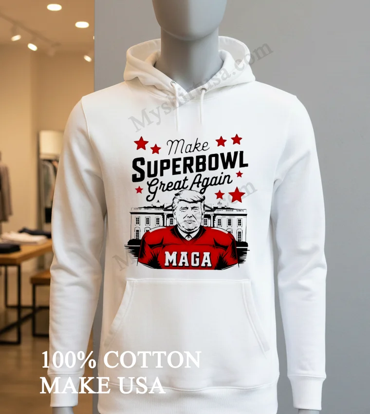 Make Super Bowl Lix Great Again Trump funny america t-shirts - hoodie-shirt Make Super Bowl Lix Great Again Trump Shirt Hoodie Shirt