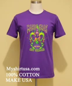 Mardi Gras Street Queen New Orleans Shirt