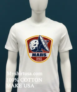 Mars Space Colonization Logo Shirt