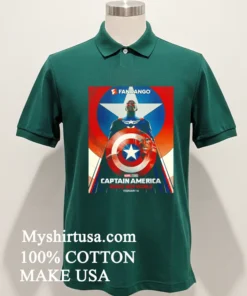 Marvel Captain America Brave New World Fandango Version Poster In Theaters On February 14 2025 Shirt