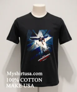 Marvel Captain America Brave New World Screenx Version Poster In Theaters On February 14 2025 Shirt
