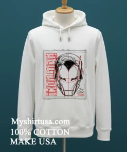 Marvel Iron Man Sketch Shirt