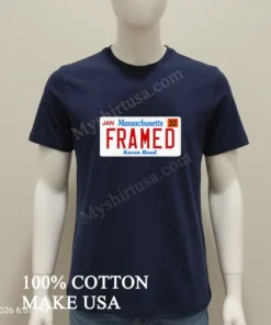 Massachusetts Framed Karen Read funny america t-shirts