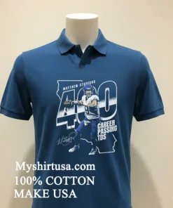 Matthew Stafford Los Angeles Rams 400 Club Signature Shirt