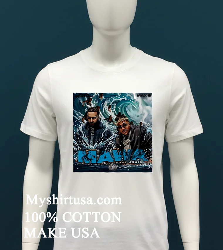 Mawa Make America Wavy Again Shirt White T Shirt 2