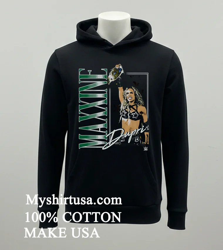 Maxxine Dupri Intercontinental Champions Shirt Balck Shirt