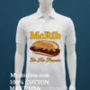 Mcrib For Her Pleasure Shirt White T Shirt