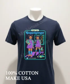 Meet Your Doppelgänger Activities For Children Creepy Twin Girls funny america t-shirts