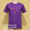 Mental Health Matter Rainbow Letter Shirt Purple Shirt